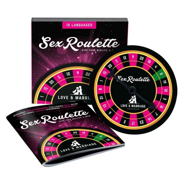 Игра настольная рулетка «Sex Roulette Love & Marriage», Tease Please TSPS-E29280