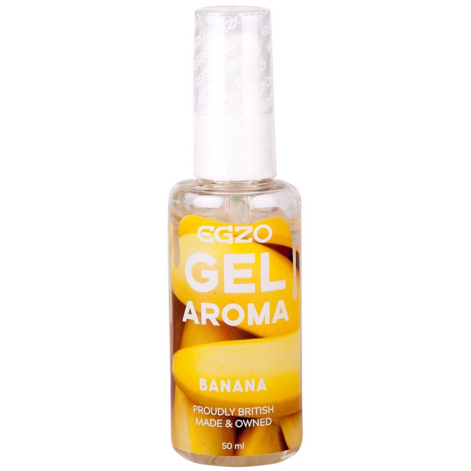 Интимный лубрикант «EGZO Aroma» с ароматом банана, 50 мл, EG-AR-BNN, 50 мл.