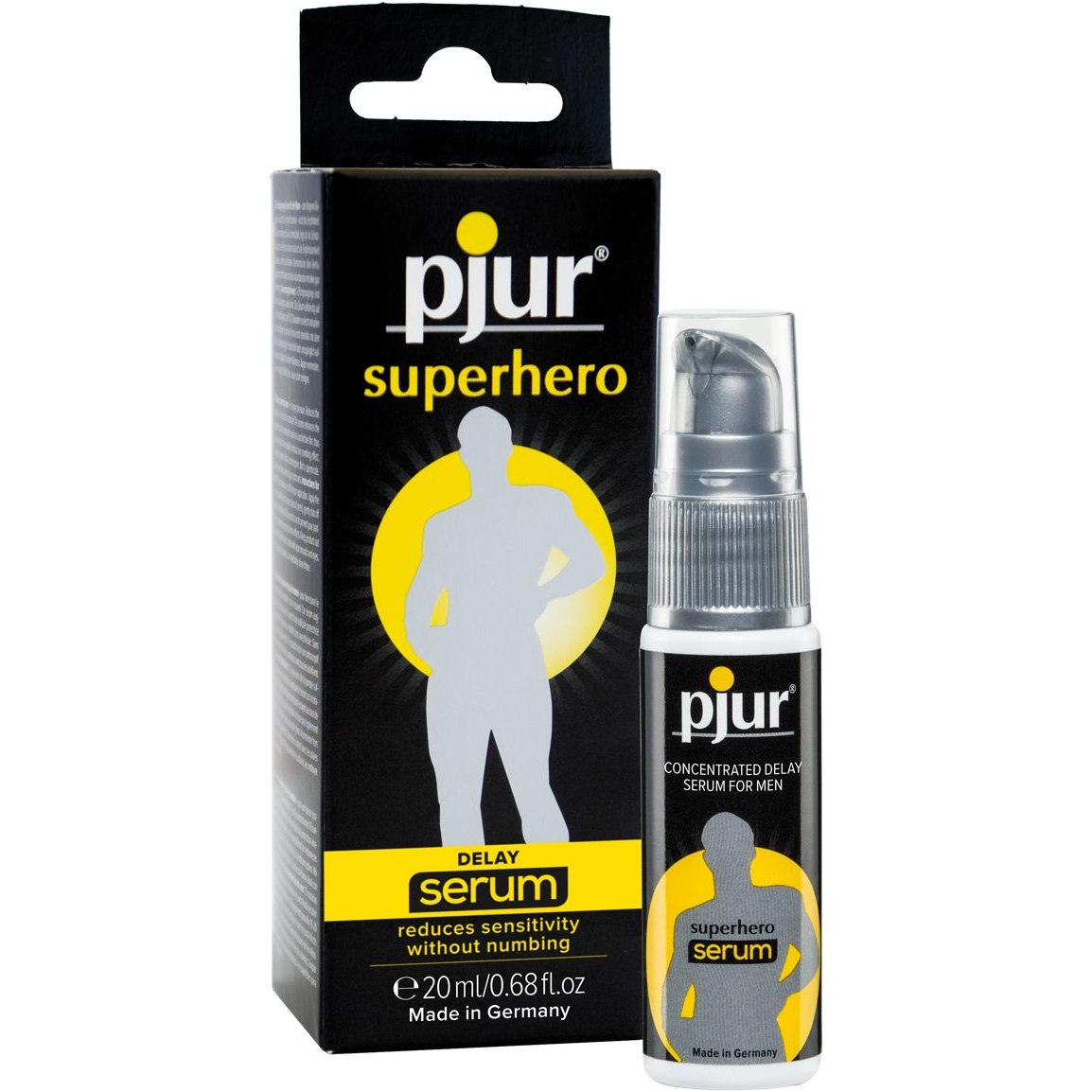 Сыворотка-пролонгатор «Pjur Superhero Delay Serum» для мужчин, 20 мл., 12090, 20 мл.