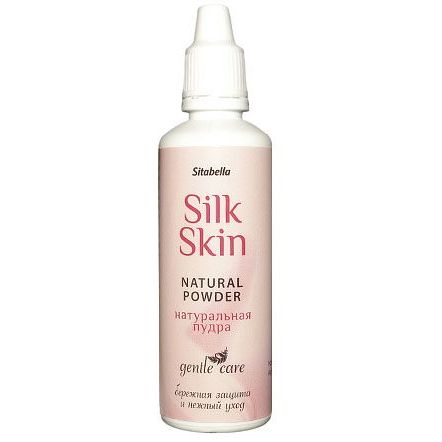 Пудра-присыпка для интимных игрушек Silk Skin «Natural Powder», 30 грамм, 30 мл.