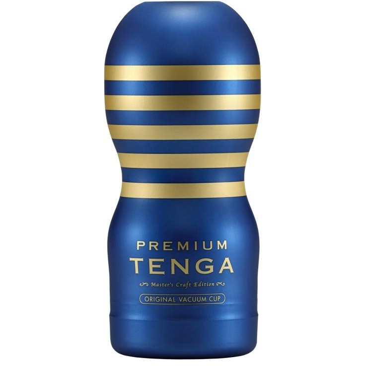 Мастурбатор с эффектом сжатия «Tenga Premium Original Vacuum Cup 2G», KAZ973286, длина 15.5 см.