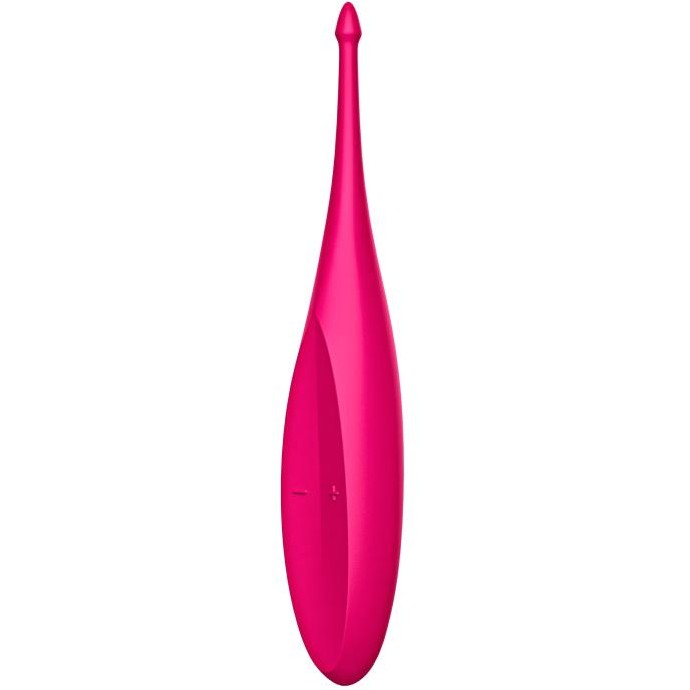 Перезаряжаемый точечный вибромассажер «Twirling Fun » цвет пурпурный, Satisfyer 4009650PNK, длина 7 см.