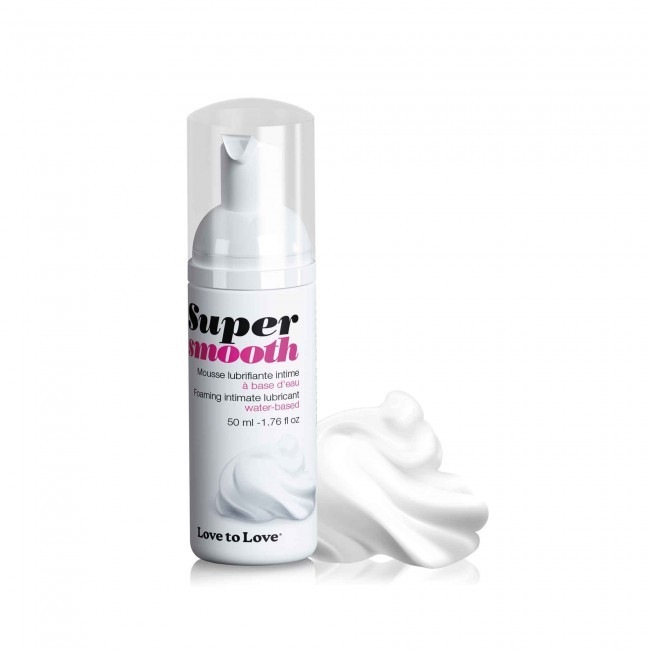 Лубрикант нежнейшая пенка «SUPER SMOOTH MOUSSE LUBRIFIANTE», 50 мл, Love to Love 6040386, 50 мл.