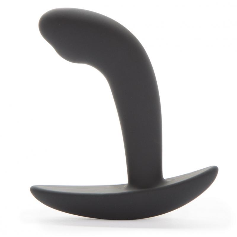 Анальная пробка «Driven by Desire Silicone Butt Plug» от компании Fifty Shades of Grey, цвет черный, FS-59961, длина 8.8 см.