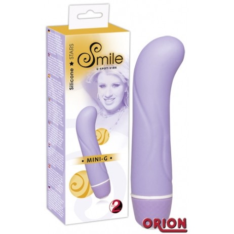 You 2 Toys Smile «Mini G» вибратор для точки G, цвет сиреневый, длина 12.4 см.