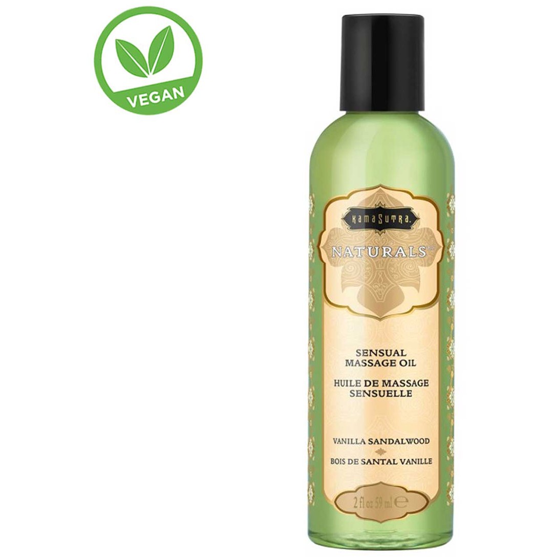 Массажное масло «Naturals massage oil Coconut pineapple», с ароматом кокоса, 59 мл, KamaSutra KS10280, 59 мл.