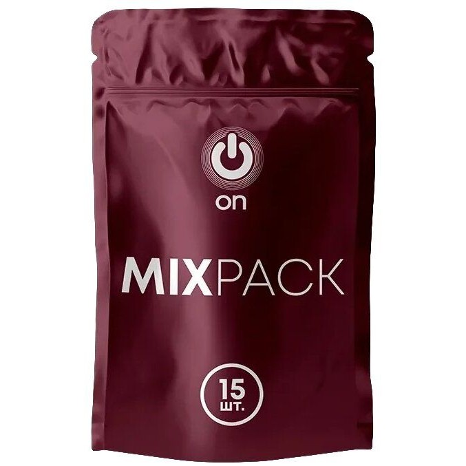 Набор из 12 ароматизированных презервативов «On Mix pack» + 3 ультратонких презерватива, 15 шт., R&s gmbh ON mix 12+3 шт.