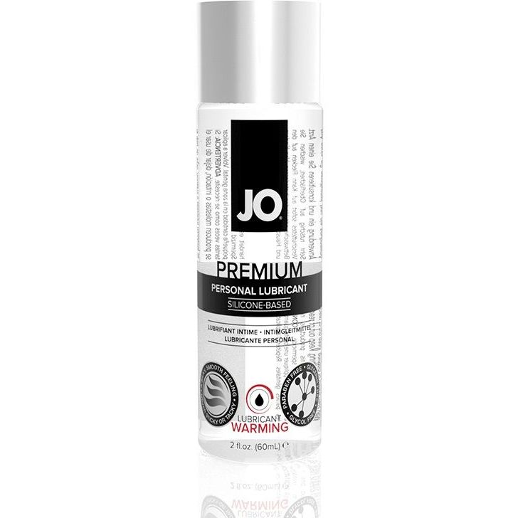 Возбуждающий лубрикант на силиконовой основе «JO Personal Premium Lubricant Warming», объем 60 мл, System JO JO40077, 60 мл.