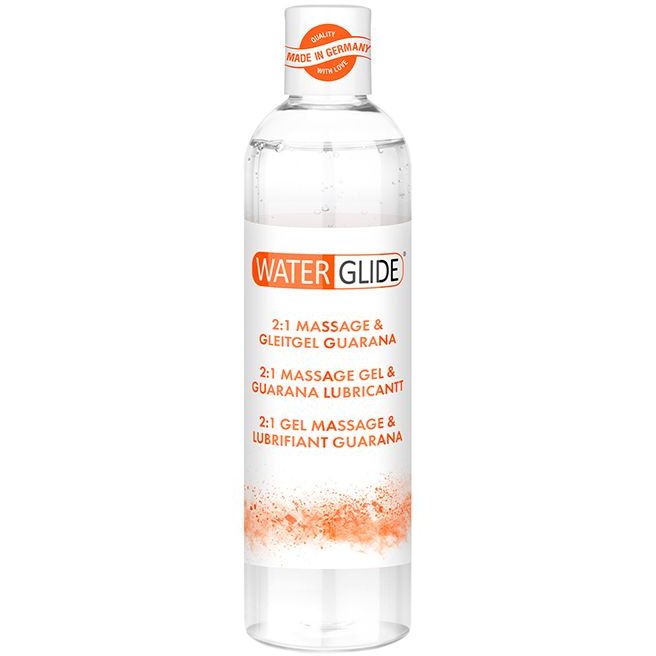 Гель-смазка «2:1 Massage Lubricant Guarana», 300 мл, Waterglide 30092, 300 мл.