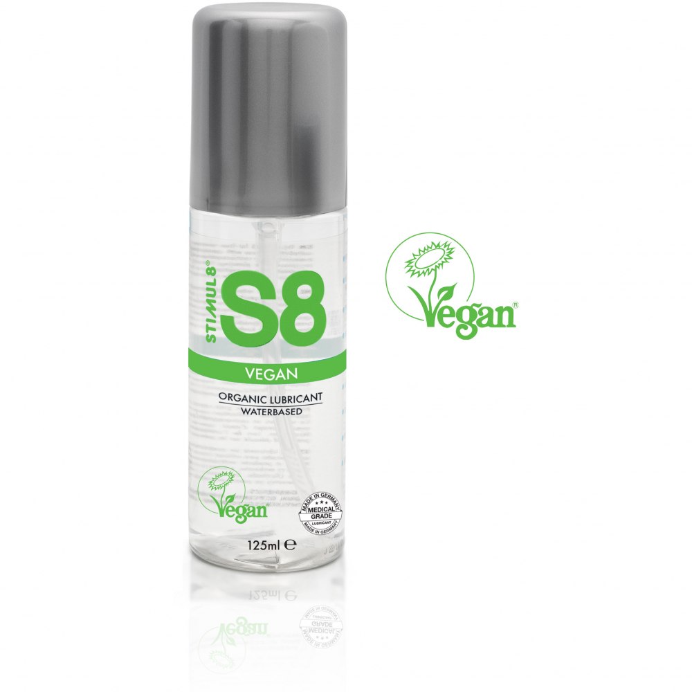 Веганский лубрикант на водной основе «S8 WB Vegan Lube», объем 125 мл, Stimul8 STV97425, 125 мл.