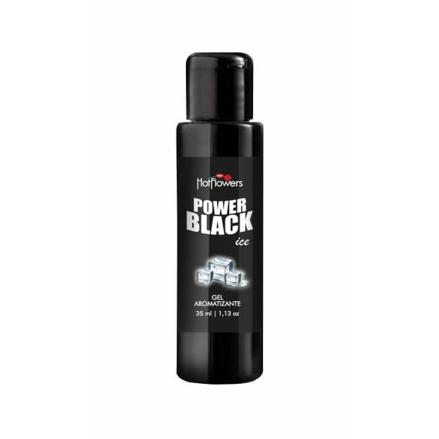 Гель для орального секса «Power Black» с охлаждающим эффектом, 35 г, HotFlowers HC337, 35 мл.