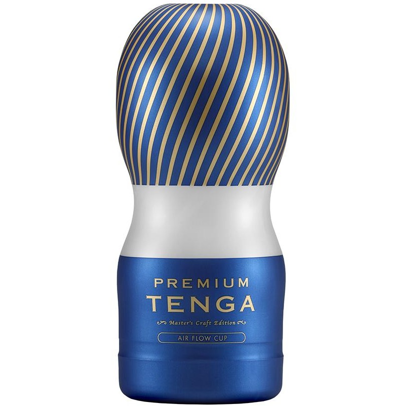 Мастурбатор с воздушными камерами «Tenga Premium Air Flow Cup», KAZ973323, длина 15.5 см.