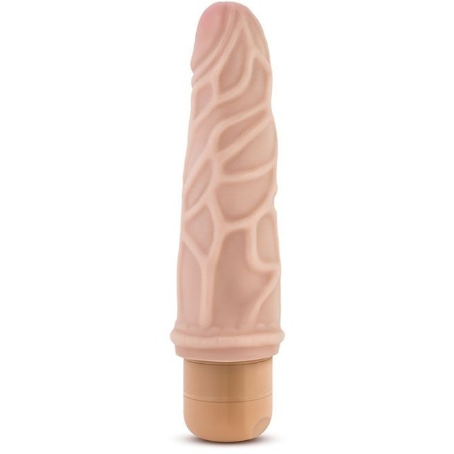 Реалистичный вибратор «Cock Vibe 3», цвет телесный, Blush Novelties BL-10093, длина 18.4 см.