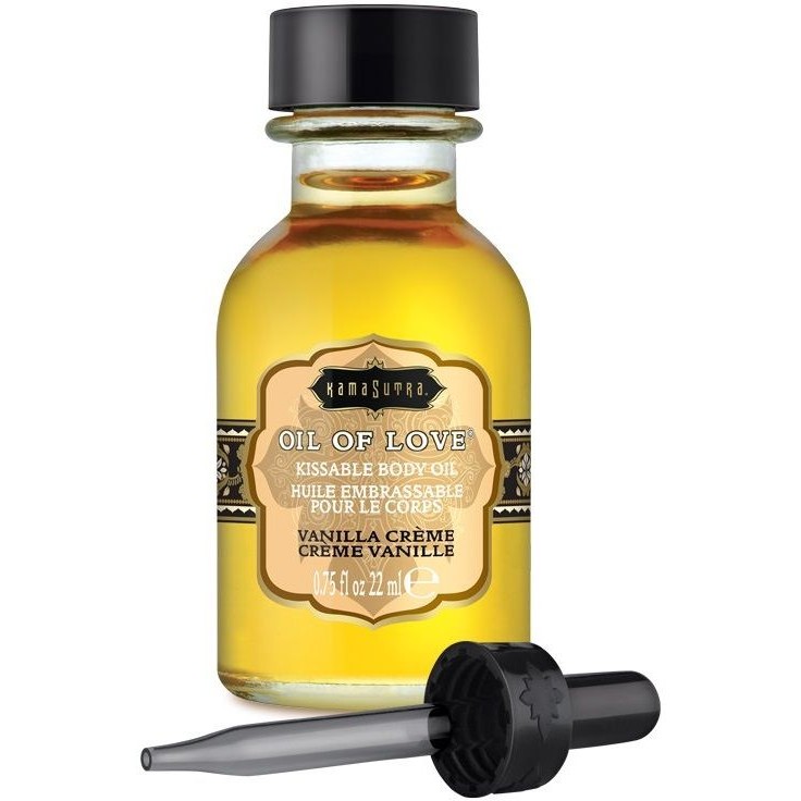 Масло с ароматом ванили Oil of Love - Vanilla Creme, 22 мл, Kama Sutra, 22 мл.