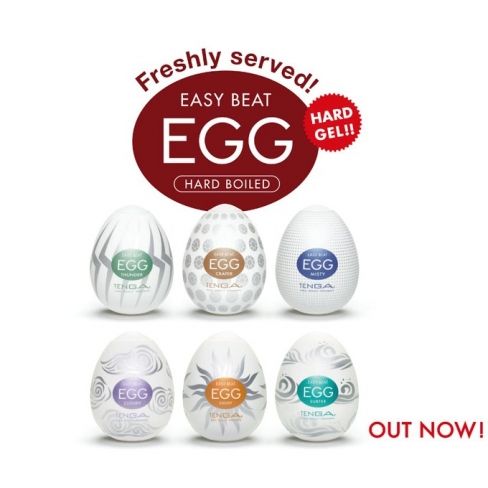 Tenga «EGG New Edition» набор мастурбаторов новой серии, длина 6.1 см.