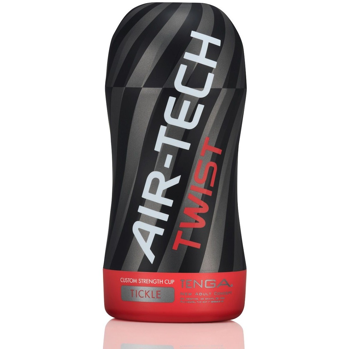 Мастурбатор с регулируемой плотностью обхвата «Air Tech Twist Tickle», Tenga ATT-001, длина 16 см.