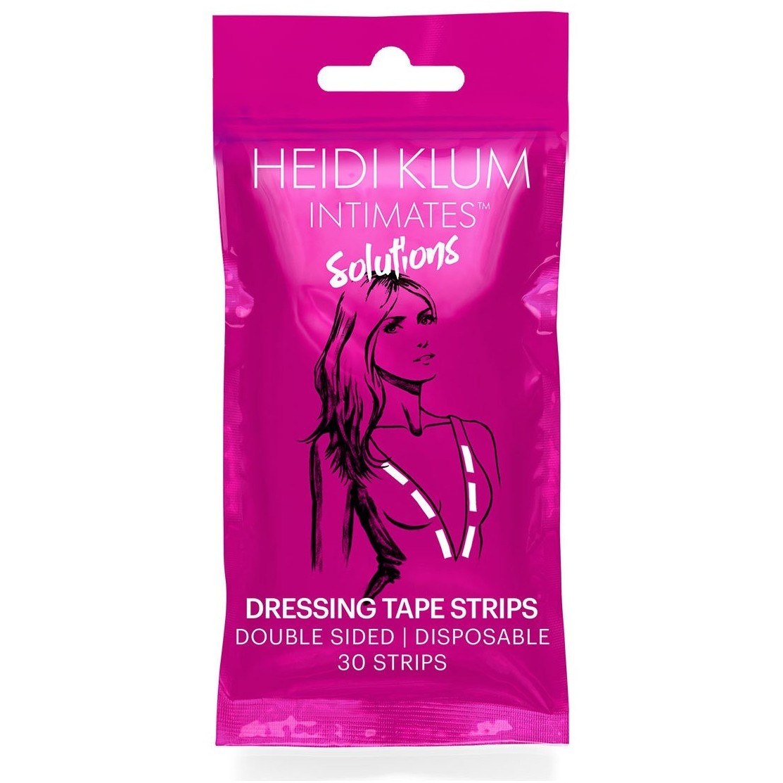 Клейкая лента для фиксации одежды и белья на теле «Dressing Tape», Heidi Klum A591-0002P