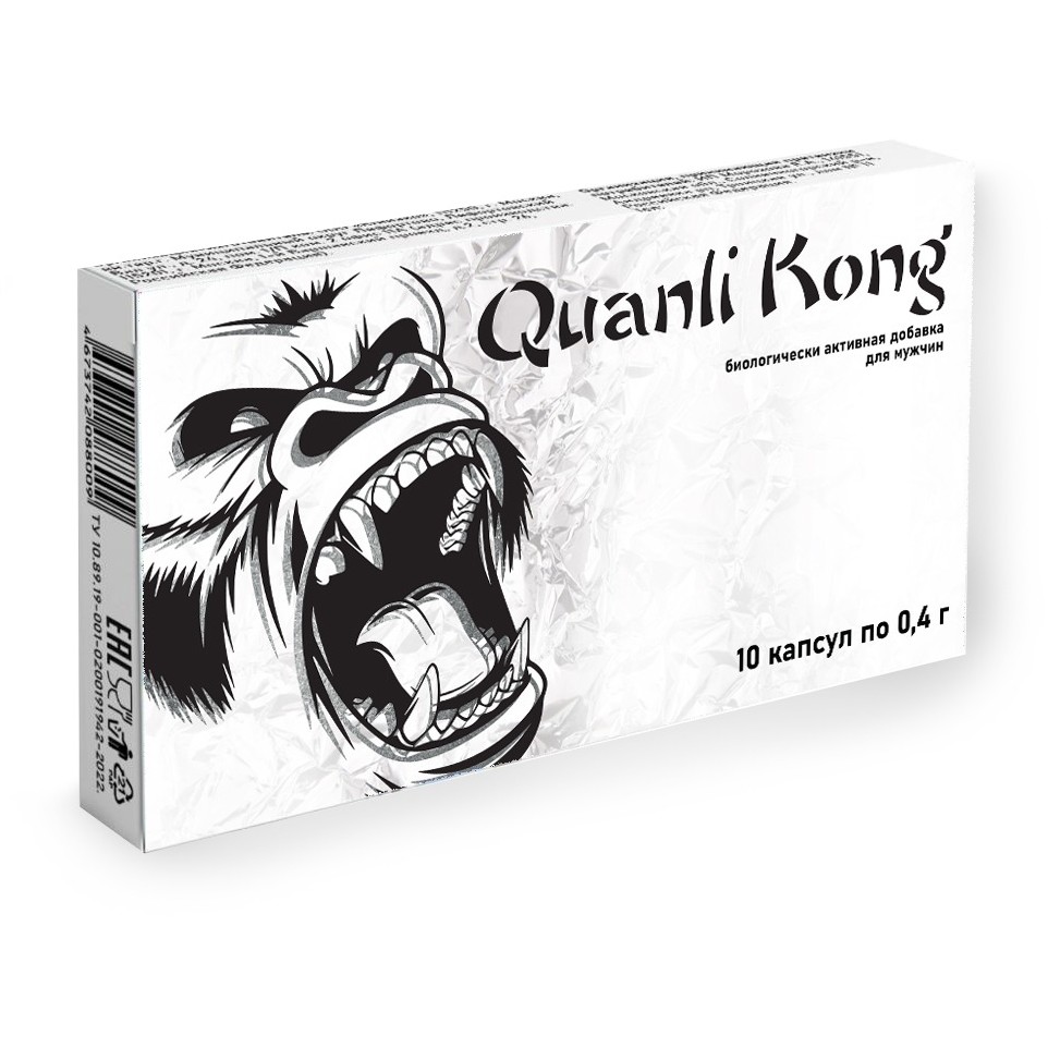 БАД для мужчин «Quanli Kong», 10 капсул, QK01