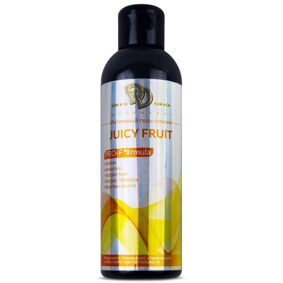 Интимный гель - смазка с фруктовым вкусом «Juicy Fruit» от компании BioMed, объем 200 мл, BMN-0012, 200 мл.