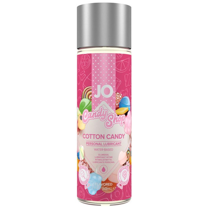 Смазка на водной основе «Candy Shop Cotton Candy» с ароматом сладкой ваты, объем 60 мл, System JO JO10631, 60 мл.