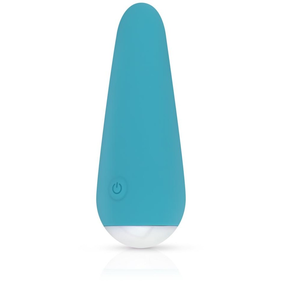 Мини-вибромассажер «Julia Mini Vibrator», цвет голубой, Cala Azul CAL002, длина 10.4 см.