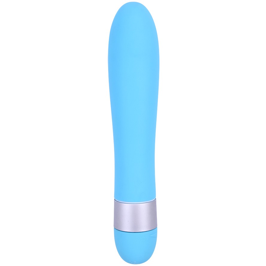 Классический мультискоростной вибратор «Precious Passion Vibrator», цвет голубой, Chisa CN-370975225, длина 17 см.