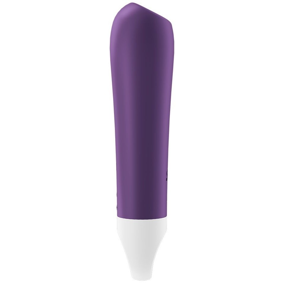 Мощный мультискоростной вибратор «Ultra Power Bullet 2» цвет фиолетовая, Satisfyer J2018-165-2, длина 11 см.