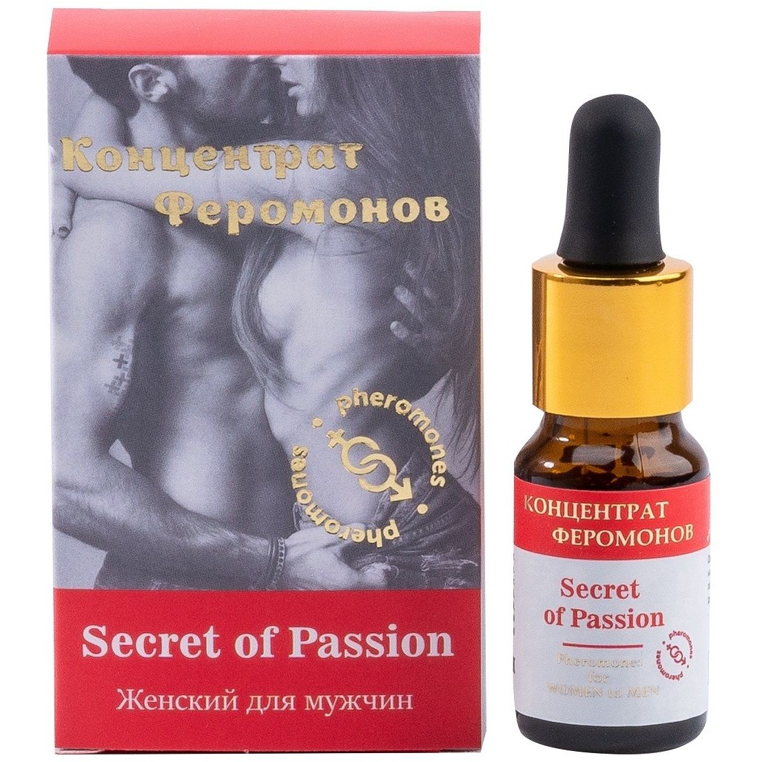 Концентрат феромонов «Secret of Passion» для Мужчин, Миагра MG001, 9 мл.