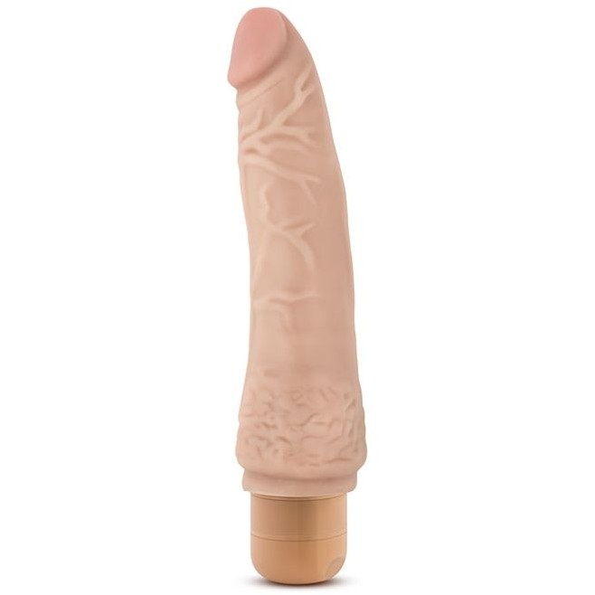 Реалистичный вибратор «Cock Vibe 7», цвет телесный Blush Novelties BL-11323, длина 21.6 см.