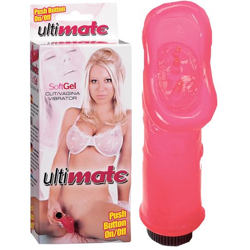 Вибратор-ротик для клитора «Ultimate Vagina Vibe Pink» от Dream Toys, цвет розовый, 2K490PR, длина 10.5 см.