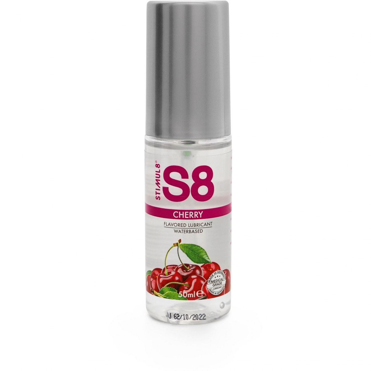 Вкусовой лубрикант «WB Flavored Lube» со вкусом вишни, объем 50 мл, Stimul8 STF7406ch, 50 мл.