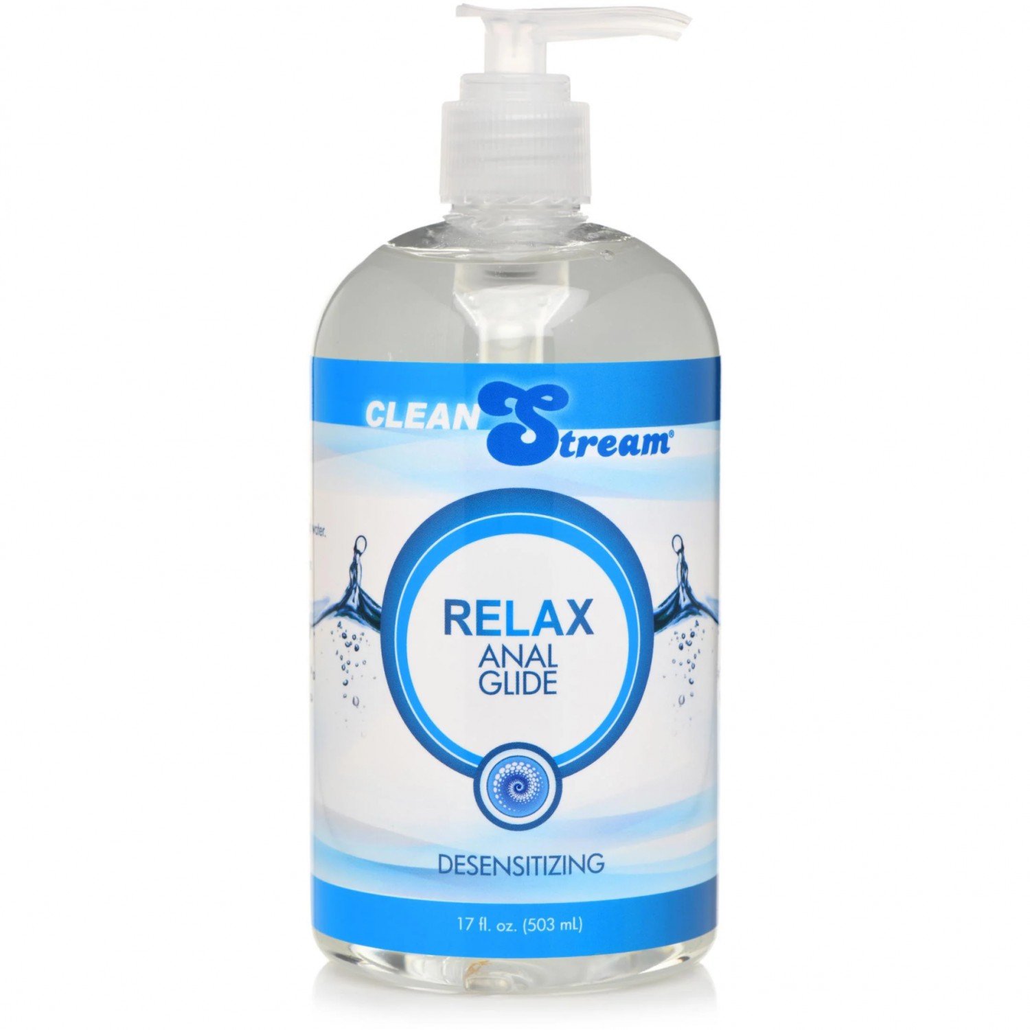 Десенсибилизирующий анальный лубрикант «Clean Stream Relax Desensitizing Anal Lube», 503 мл, XR Brands XRAC696, 503 мл.