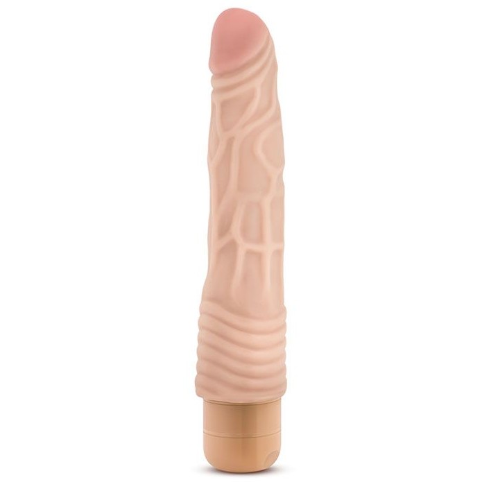 Телесный вибратор-реалистик «Cock Vibe 2», Blush Novelties BL-10033, длина 22.8 см.