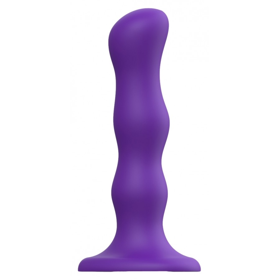 Фаллоимитатор «Strap-On-Me Dildo Geisha Ball», фиолетовый, силикон, Strap-on-me 6016886, длина 19 см.