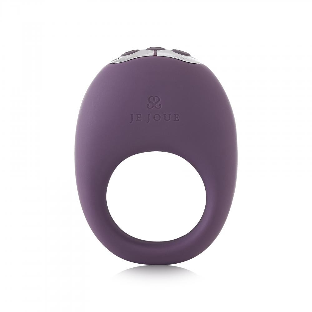 Эрекционное кольцо «Mio Vibrating Cock Ring Purple», диаметр 2.8 см, Je Joue MIO-PU-USB-VB-V2EU, длина 5.7 см.