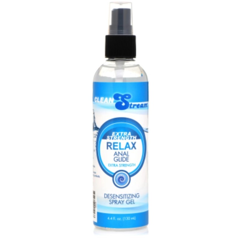 Анальная смазка с обезболивающим эффектом «CleanStream Relax Extra Strength Anal Lube» 130 мл, XR Brands XRAC938, 130 мл.