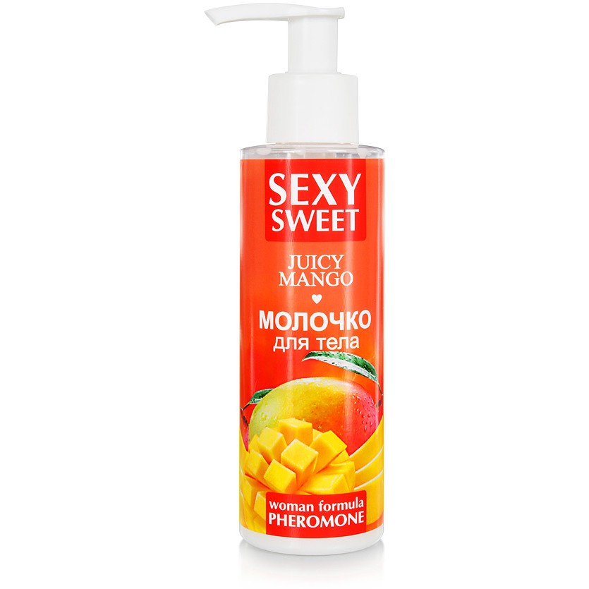 Молочко для тела с феромонами «Sexy Sweet Juicy Mango», объем 150 мл, Биоритм LB-16002, 150 мл.