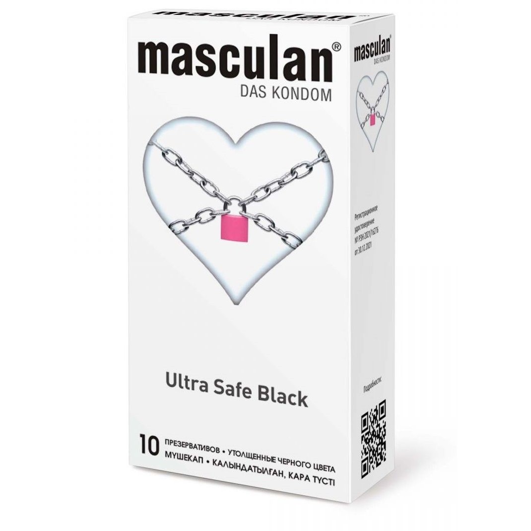 Masculan «Ultra Strong Type 4» презервативы ультра прочные 10 шт., длина 19 см.