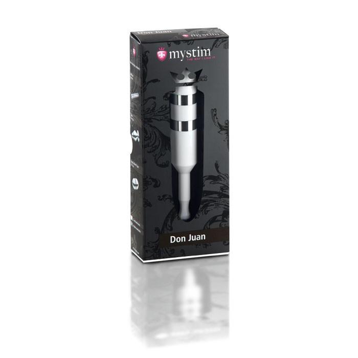 Mystim «Don Juan Anal & Vaginal Probe 2mm» электростимулятор-вибратор, длина 14 см.