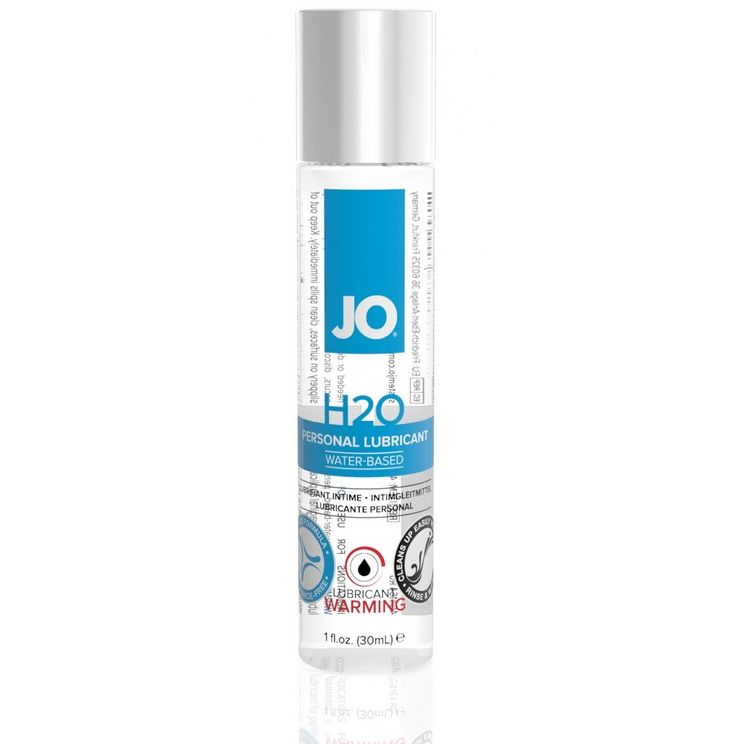 Возбуждающий лубрикант на водной основе «JO Personal Lubricant H2O Warming» от System JO, объем 30 мл, JO41064, 30 мл.