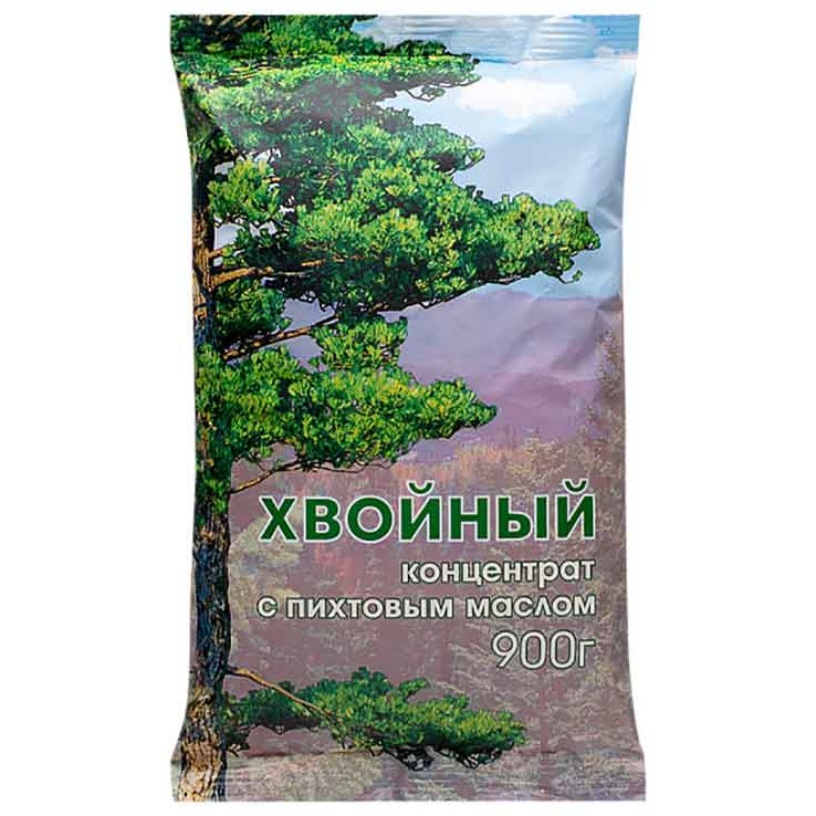 Соль для ванн «Хвойный концентрат» с пихтовым маслом, 900 гр, Лаборатория Катрин KAT-12037