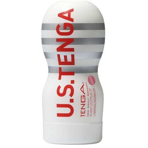 Мастурбатор «Tenga Original Vacuum Cup Gentle Ultra size» с эффектом вакуума, цвет белый, TOC-201USS, длина 17.8 см.