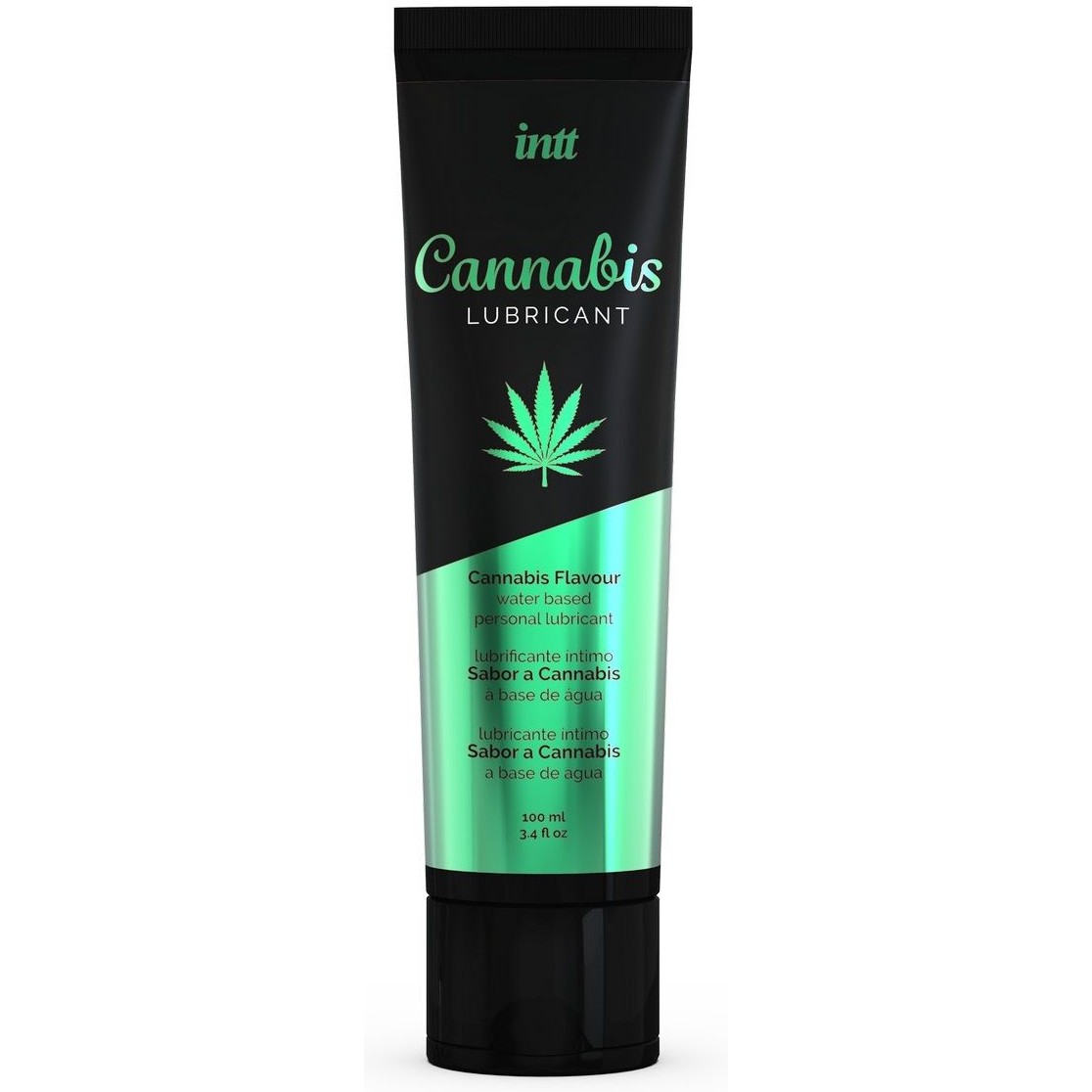 Интимный гель на водной основе «Cannabis Lubricant», объем 100 мл, Intt LU0001, 100 мл.