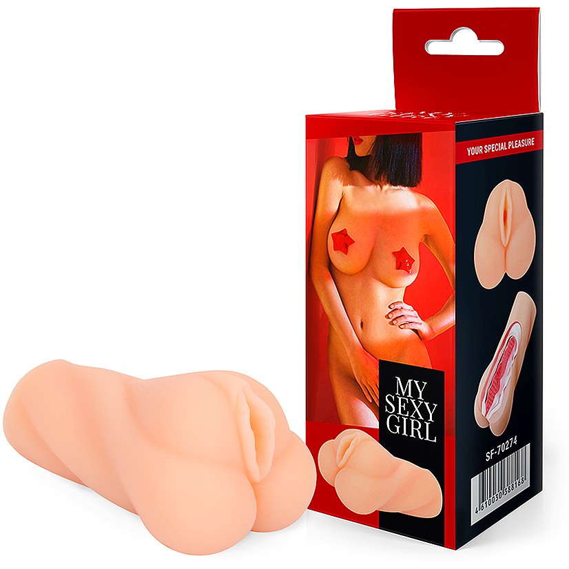 Мастурбатор вагина «My Sexy Girl», цвет телесный, материал ТПР, Bior Toys SF-70274