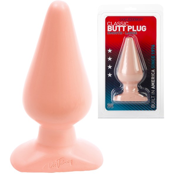 Анальная пробка «Classic Butt Plug Smooth Large», длина 14 см, Doc Johnson DJ0244-03CD, длина 14 см.