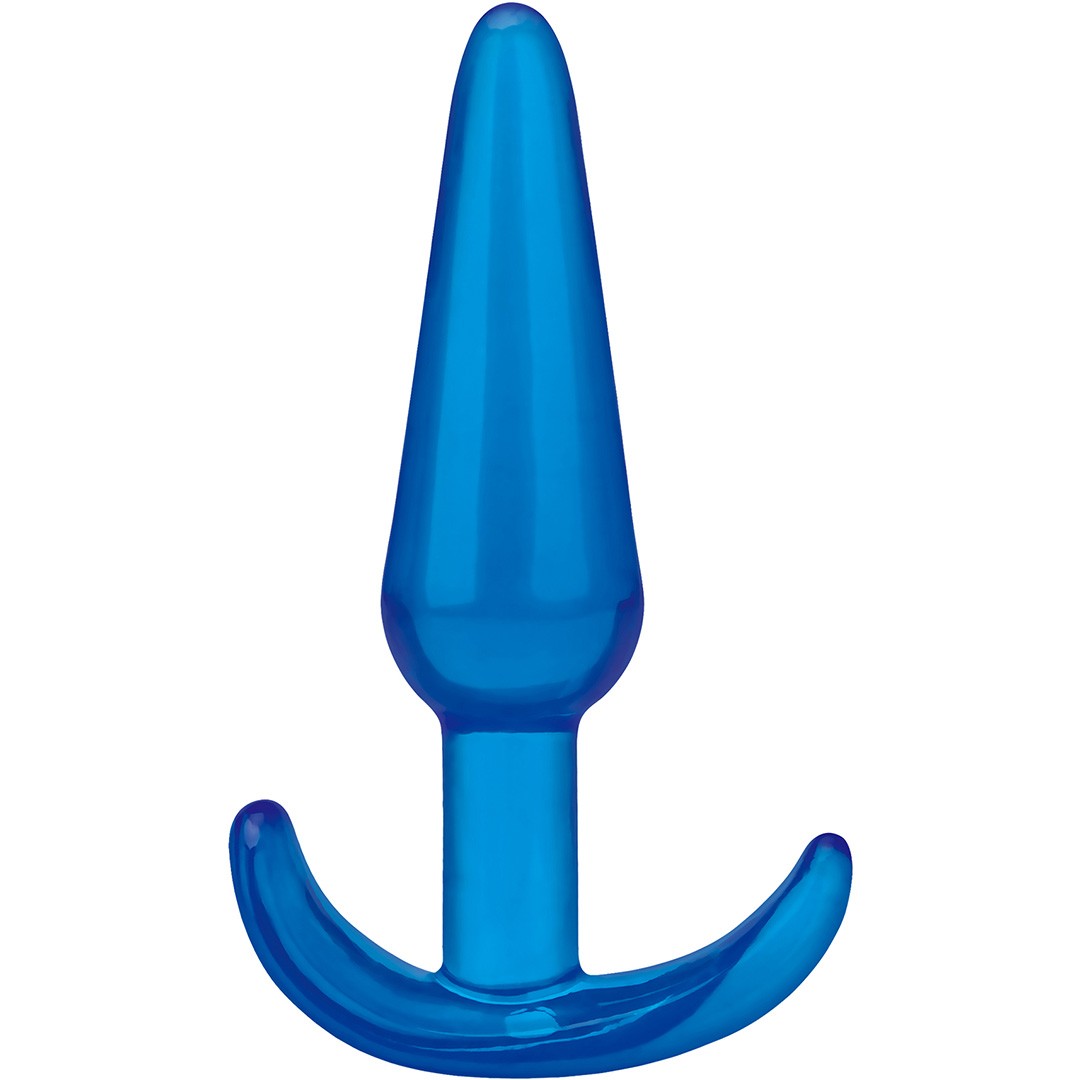 Тонкая анальная пробка «4,25in Slim Tapered Butt Plug», BlueLine BLM4035-BLU, длина 11 см.