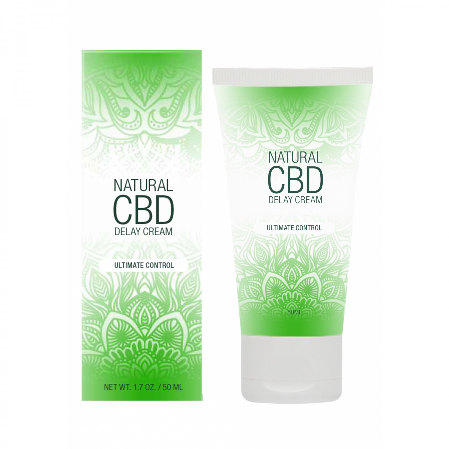 Крем пролонгирующий «Natural CBD Delay Cream», 50 мл, Shots Media PHA190, 50 мл.