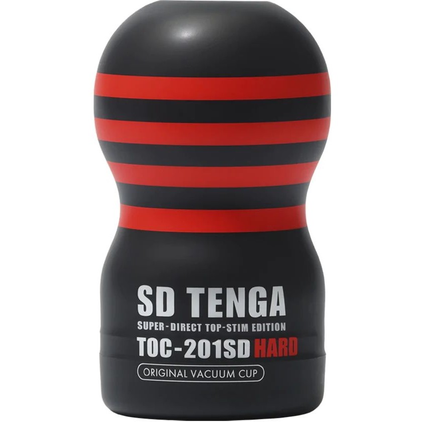 Мастурбатор «SD Original Vacuum Cup Strong», цвет черный, Tenga TOC-201SDH, длина 12 см.