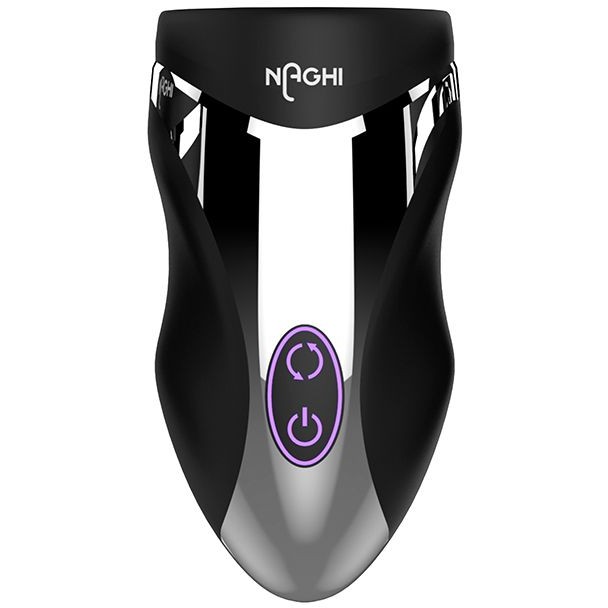 Черный вибромастурбатор «NO.29 Rechargeable Penis Head Vibe», Tonga 530029, длина 11 см.