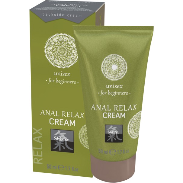 Расслабляющий анальный крем Shiatsu «Anal Relax Cream», объем 50 мл, Prime Products 67204 HOT, 50 мл.